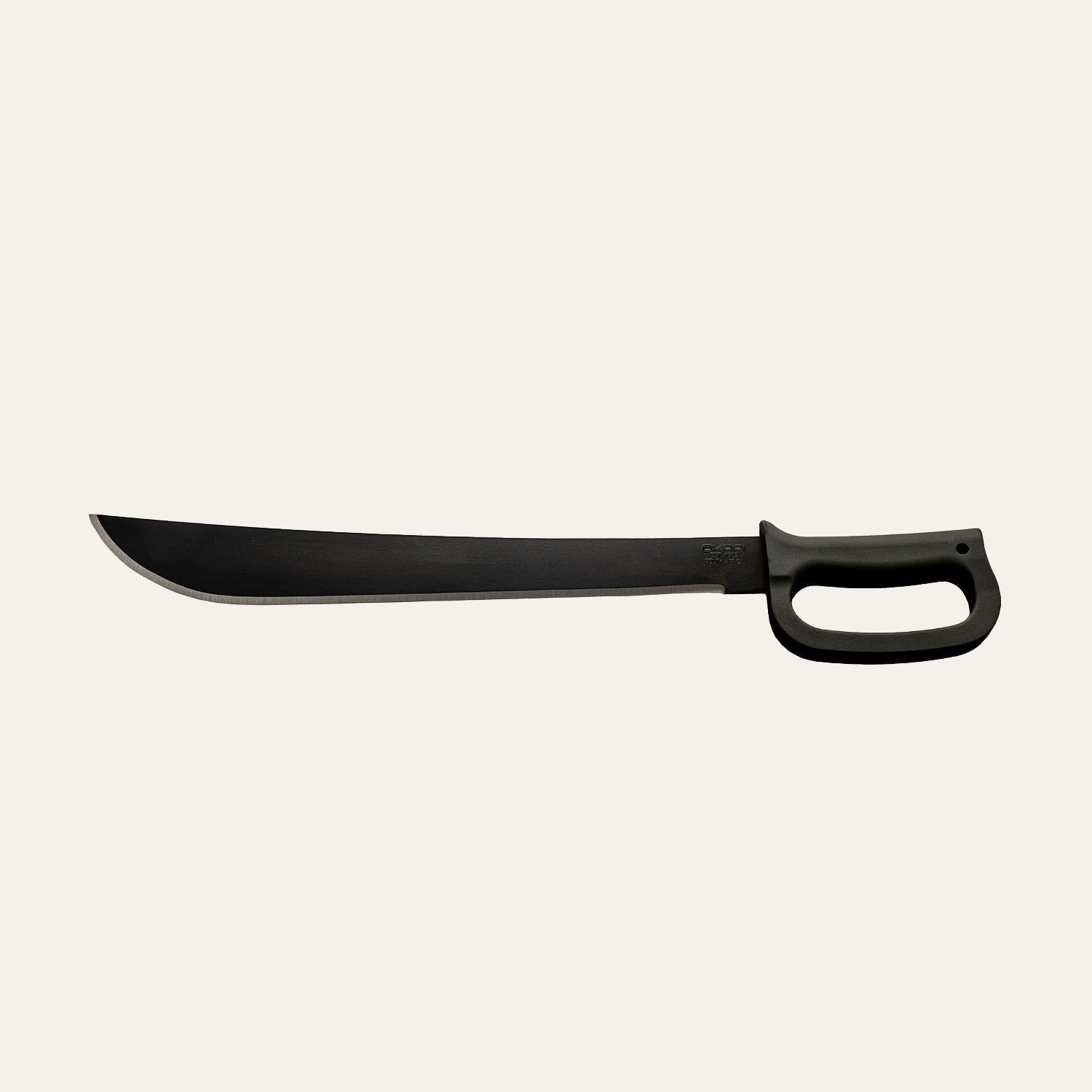 Okapi D Ring Machete With Tactical Black handle on white background