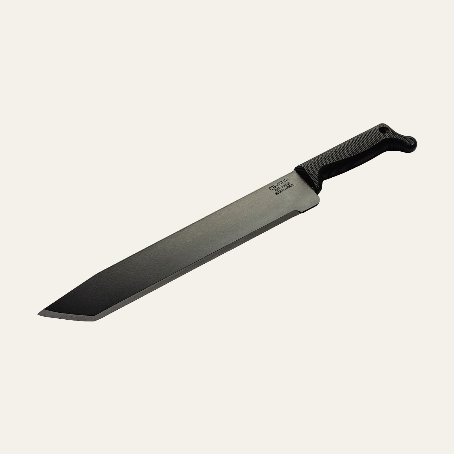 Okapi O-Tanto machete with Tactical Black handle