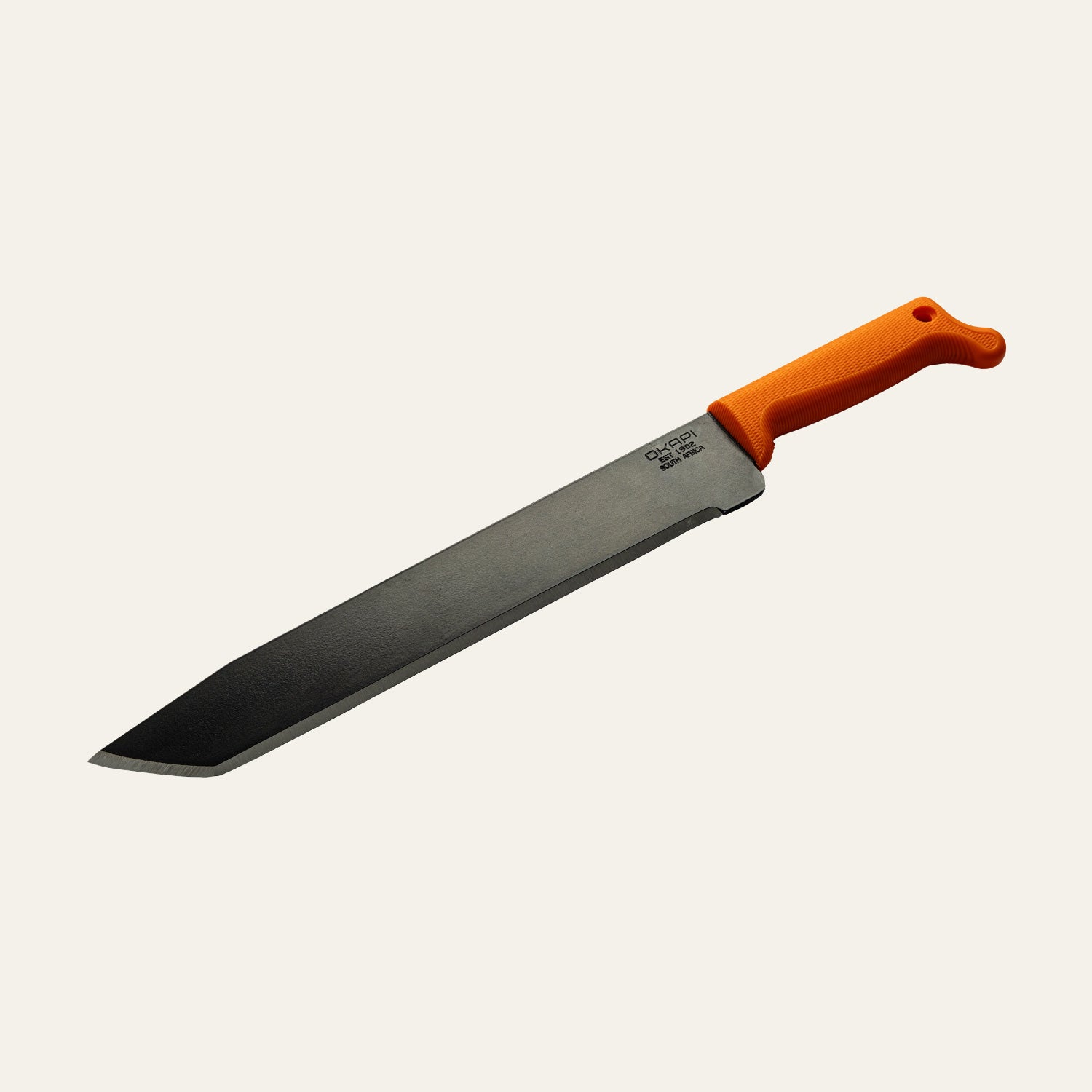 Outdoor gear: Okapi O-Tanto machete with Okapi Oranger handle